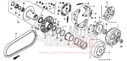 DRIVEN FACE NH50MSL de 1990